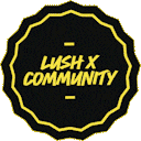 LUSH 커뮤니티 보디 스크럽 로고