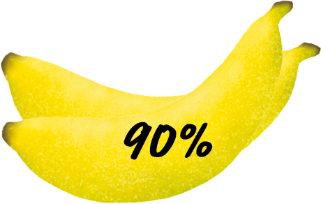 바나나 70%
