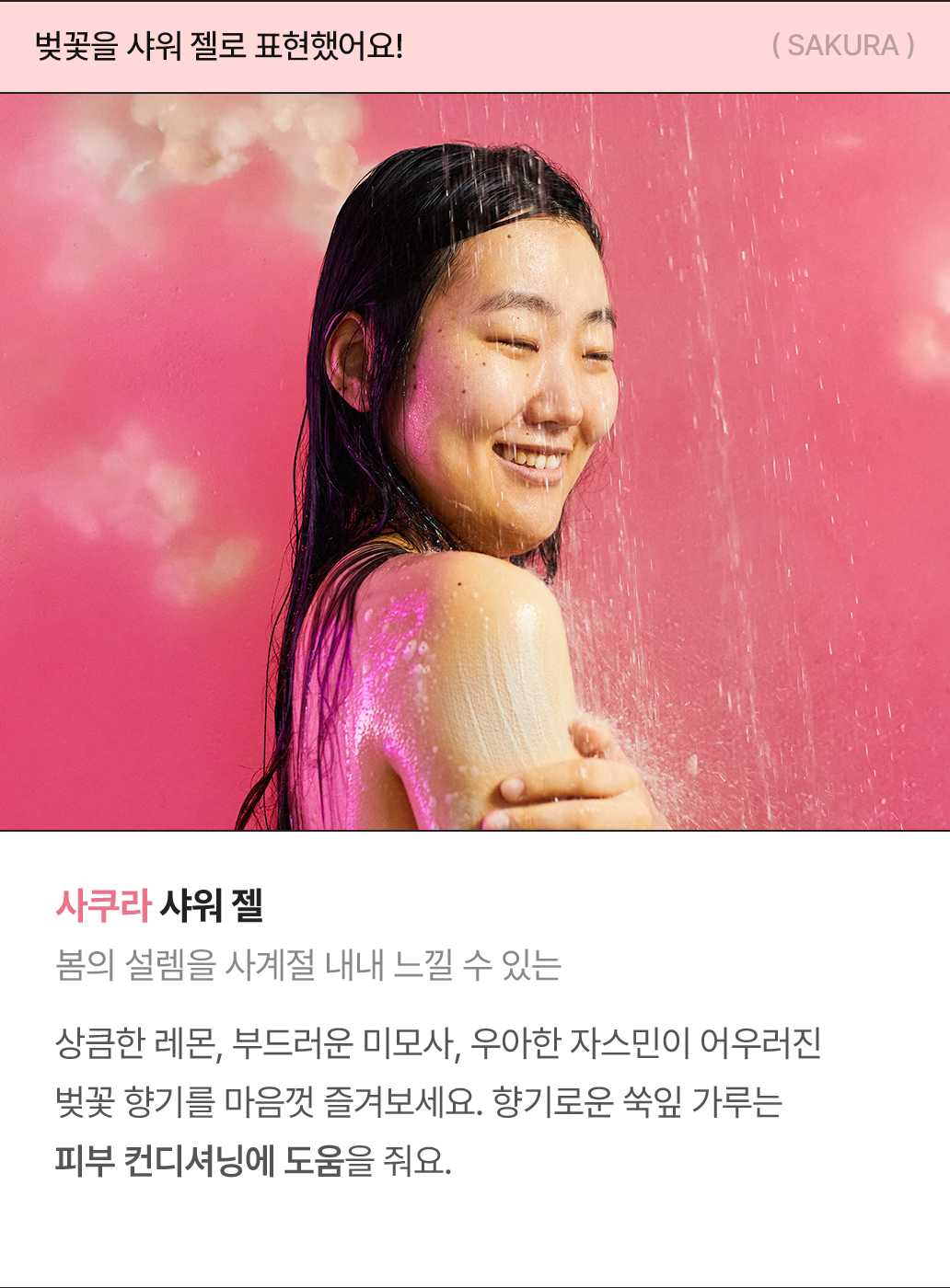 사쿠라 샤워 젤