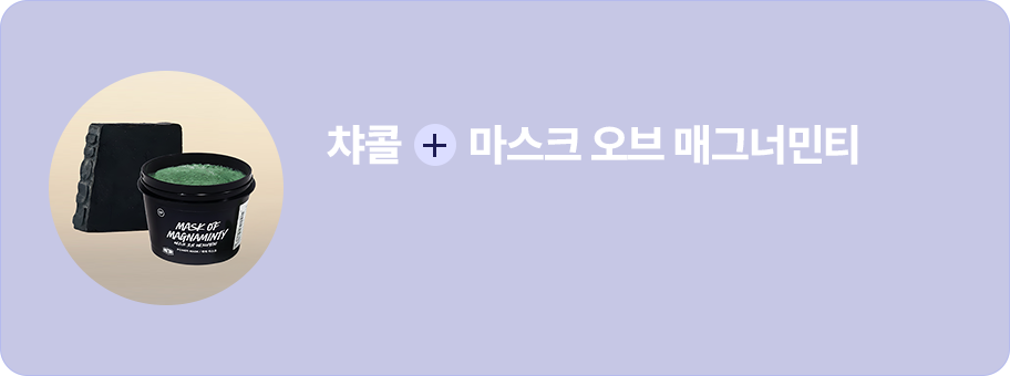챠콜 + 마스크 오브 매그너민티