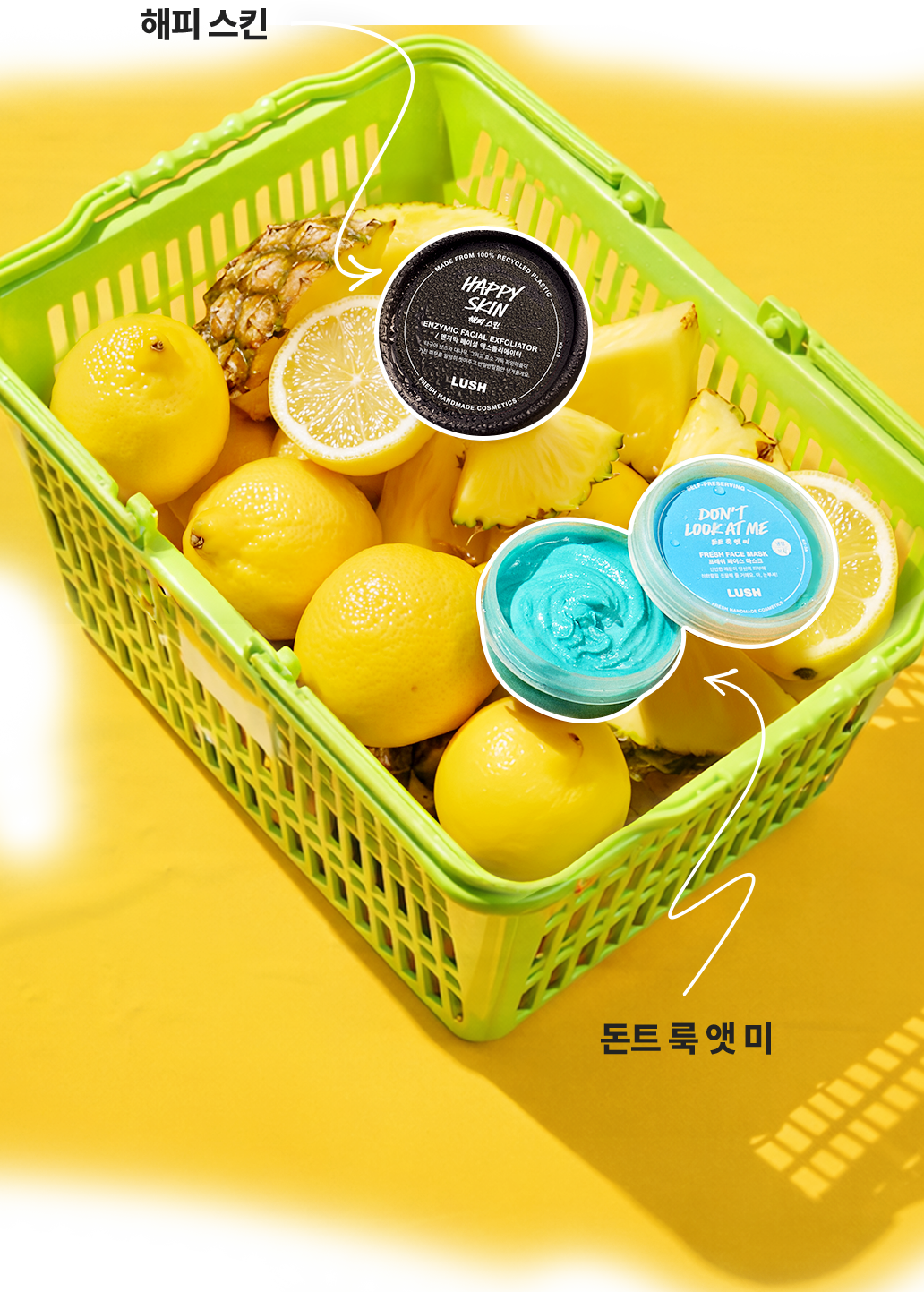 상큼한 과일들의 조화