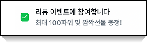 체크 리뷰 예시