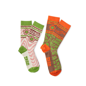해피 히피 피트 양말 듀오 세트 M/L