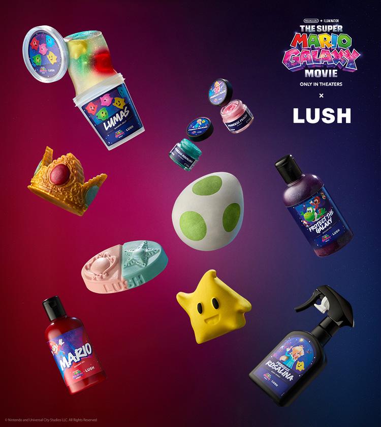 러쉬 드롭 비주얼 이미지